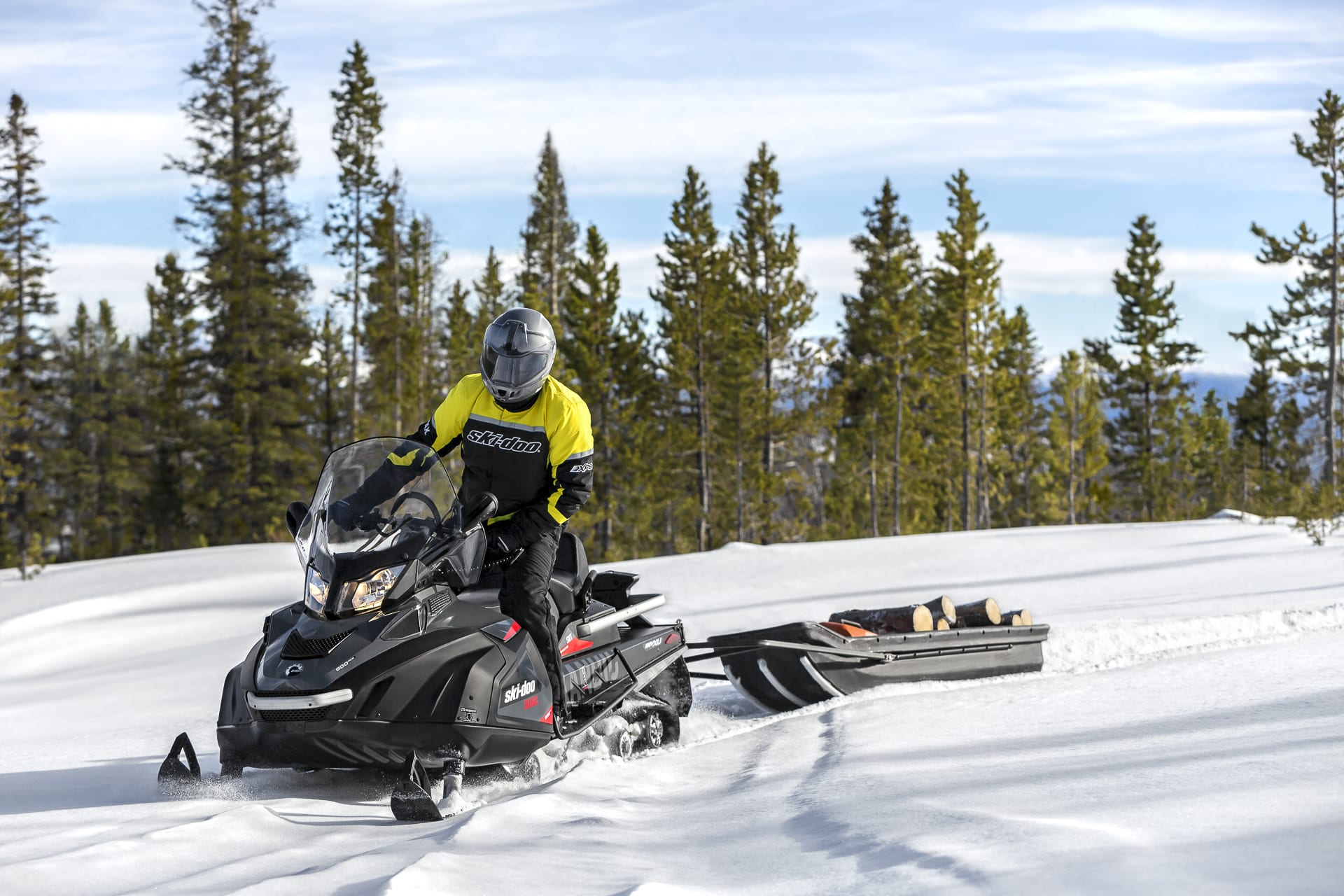 Снегоход ski doo 900