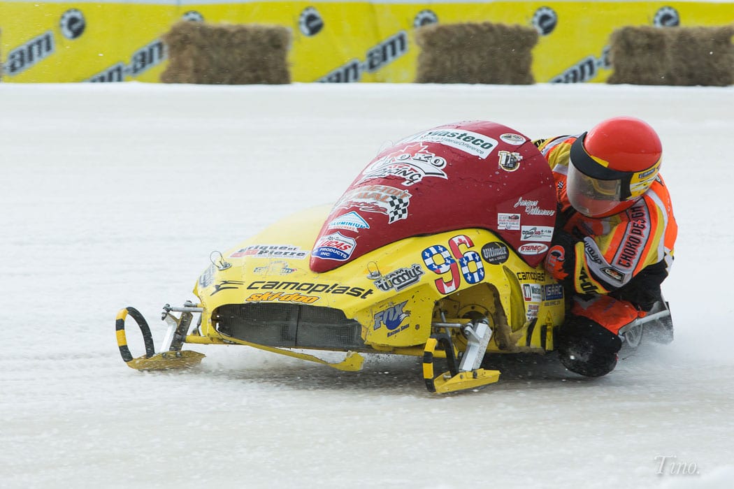 Jacques Villeneuve au Snowmobile Hall of Fame