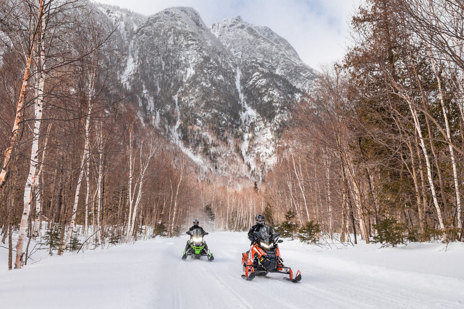 Top 5 – Circuits de motoneige en Gaspésie