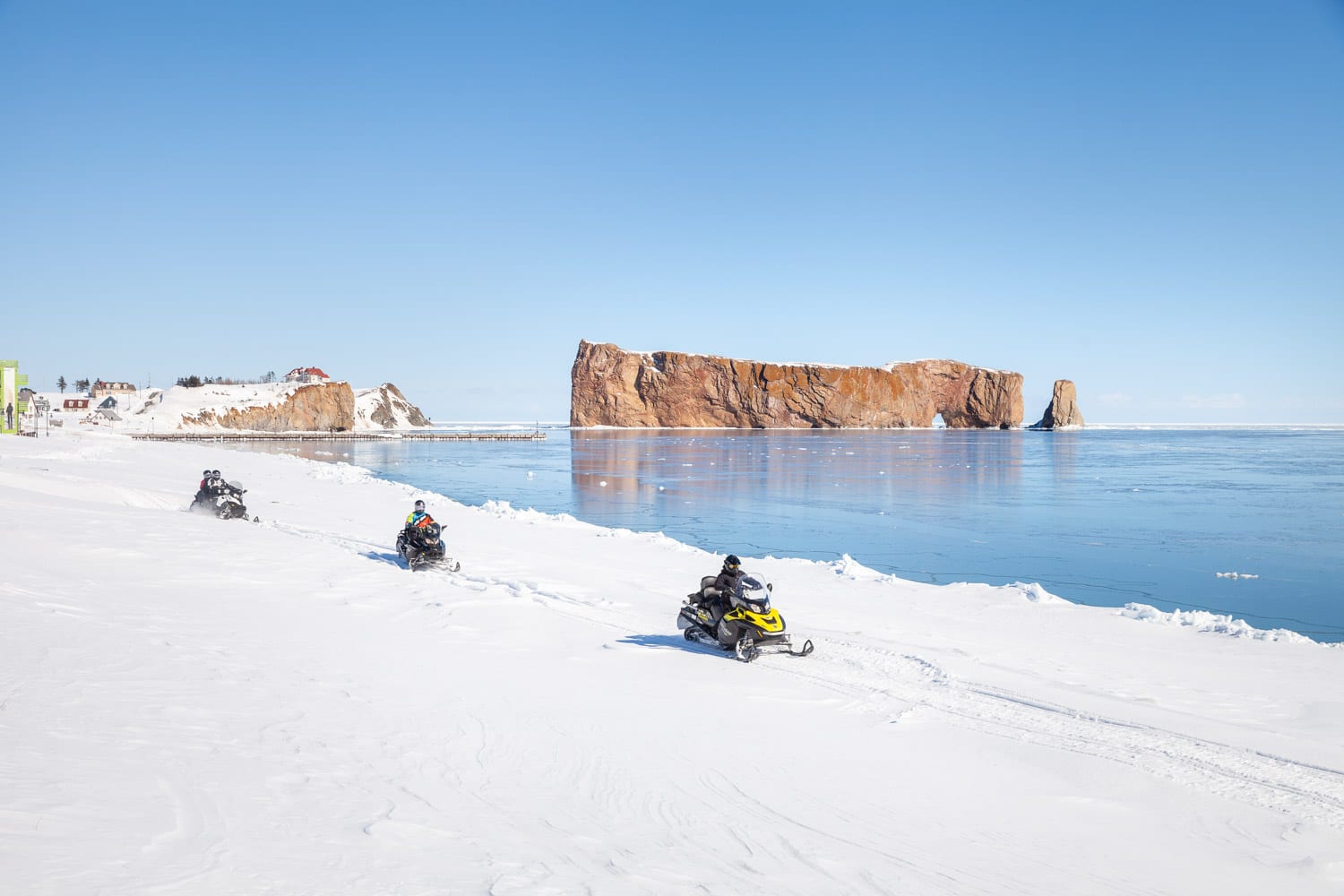 Top 5 – Circuits de motoneige en Gaspésie