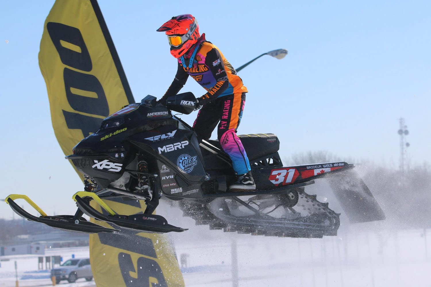 Snocross Les québécois décollent aux États-Unis