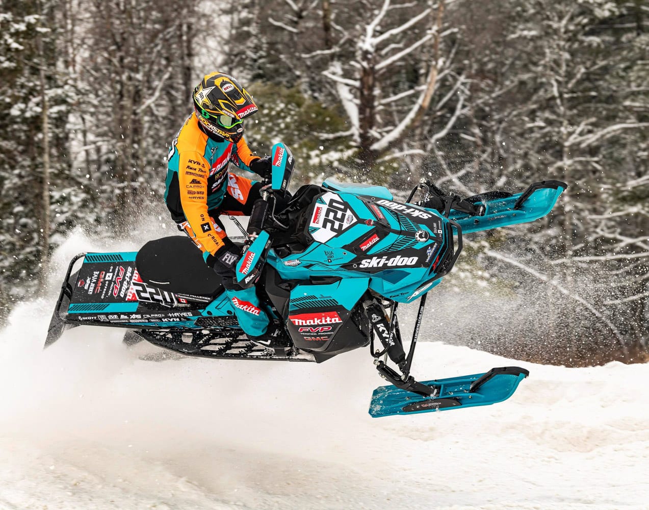 Snocross Les québécois décollent aux États-Unis