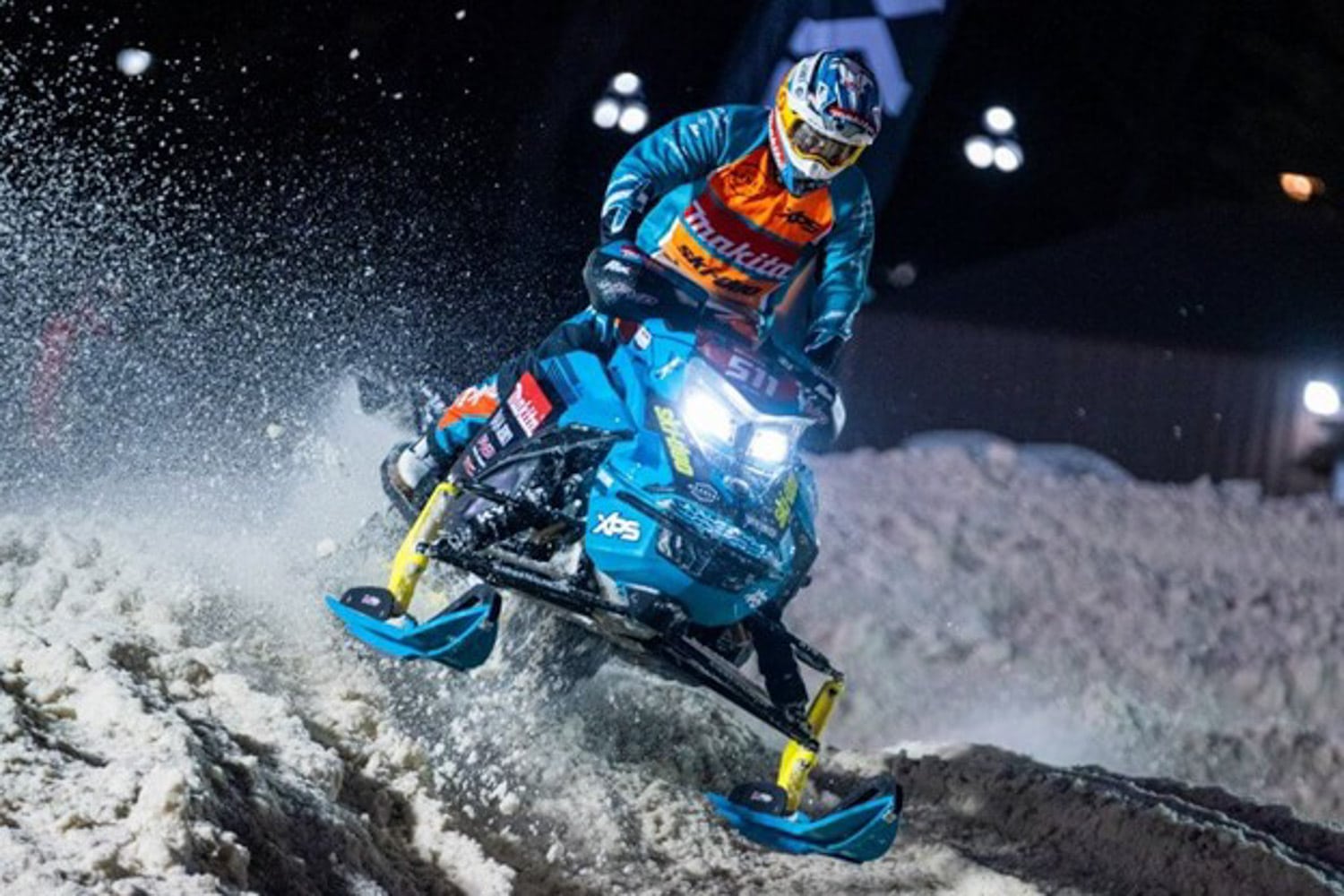 Snocross ISOC Francis Pelletier et Jonathan Lebel sur la plus haute marche du podium à Deadwood SD