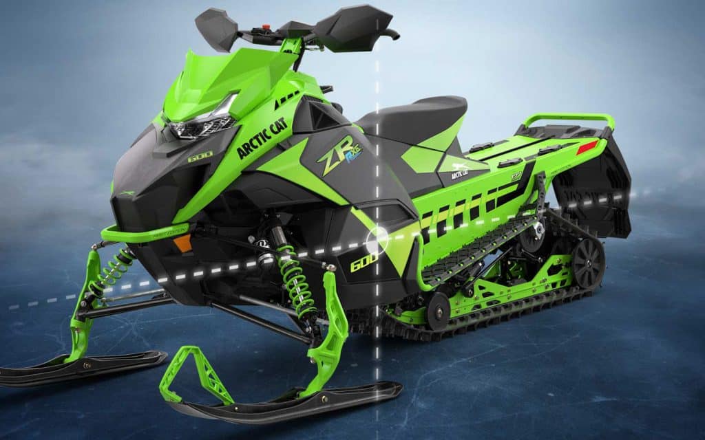 Nnouvelle plateforme de motoneige CATALYST d’Arctic Cat