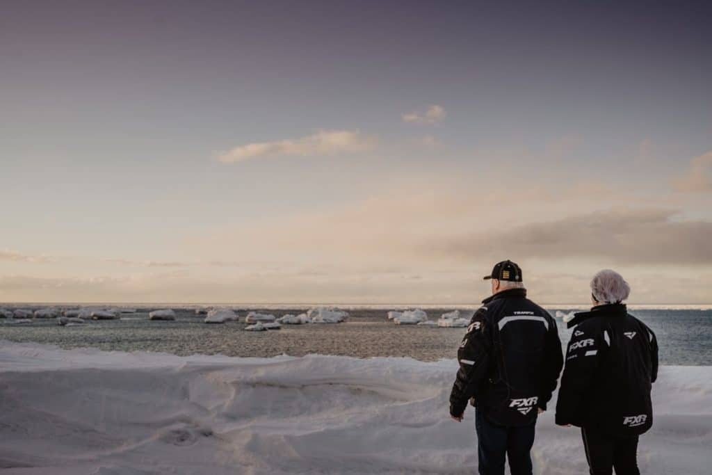 Le fleuve Saint-Laurent à Matane. Photo : Dany Vachon