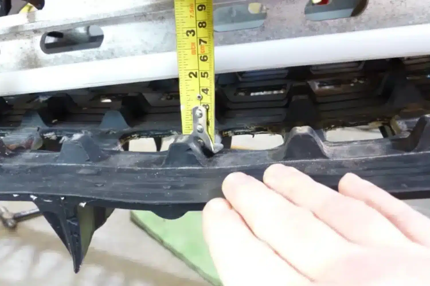 mesure de la tension de la chenille par Marc Blanchette – grande taille