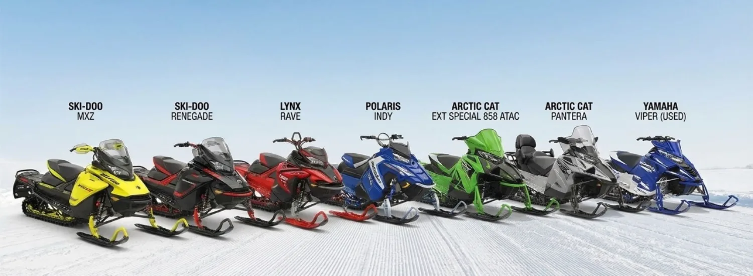 Motoneiges de sentiers – grande taille