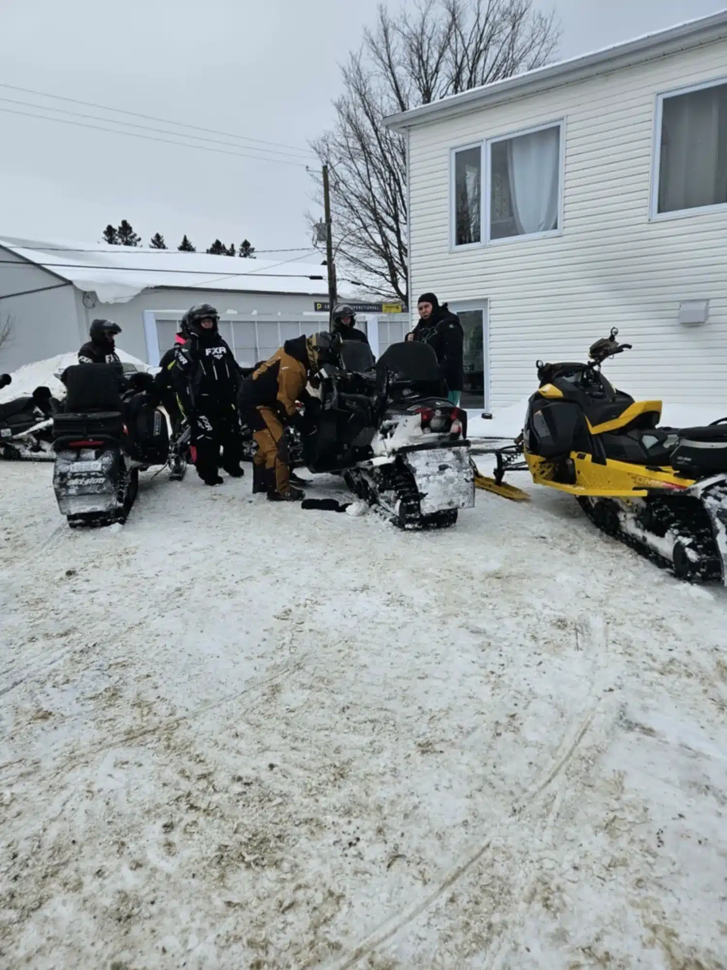 La motoneige apporte une socialisation appréciable.