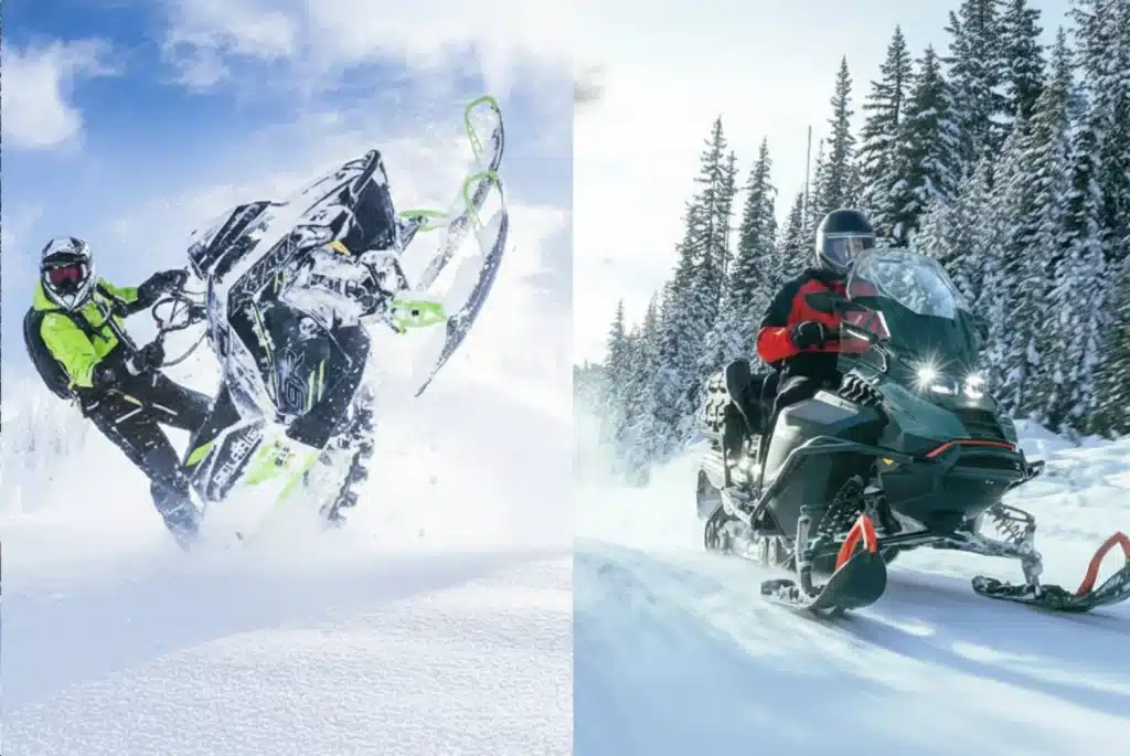 Polaris Khaos 2T vs Ski-doo Expédition 4T