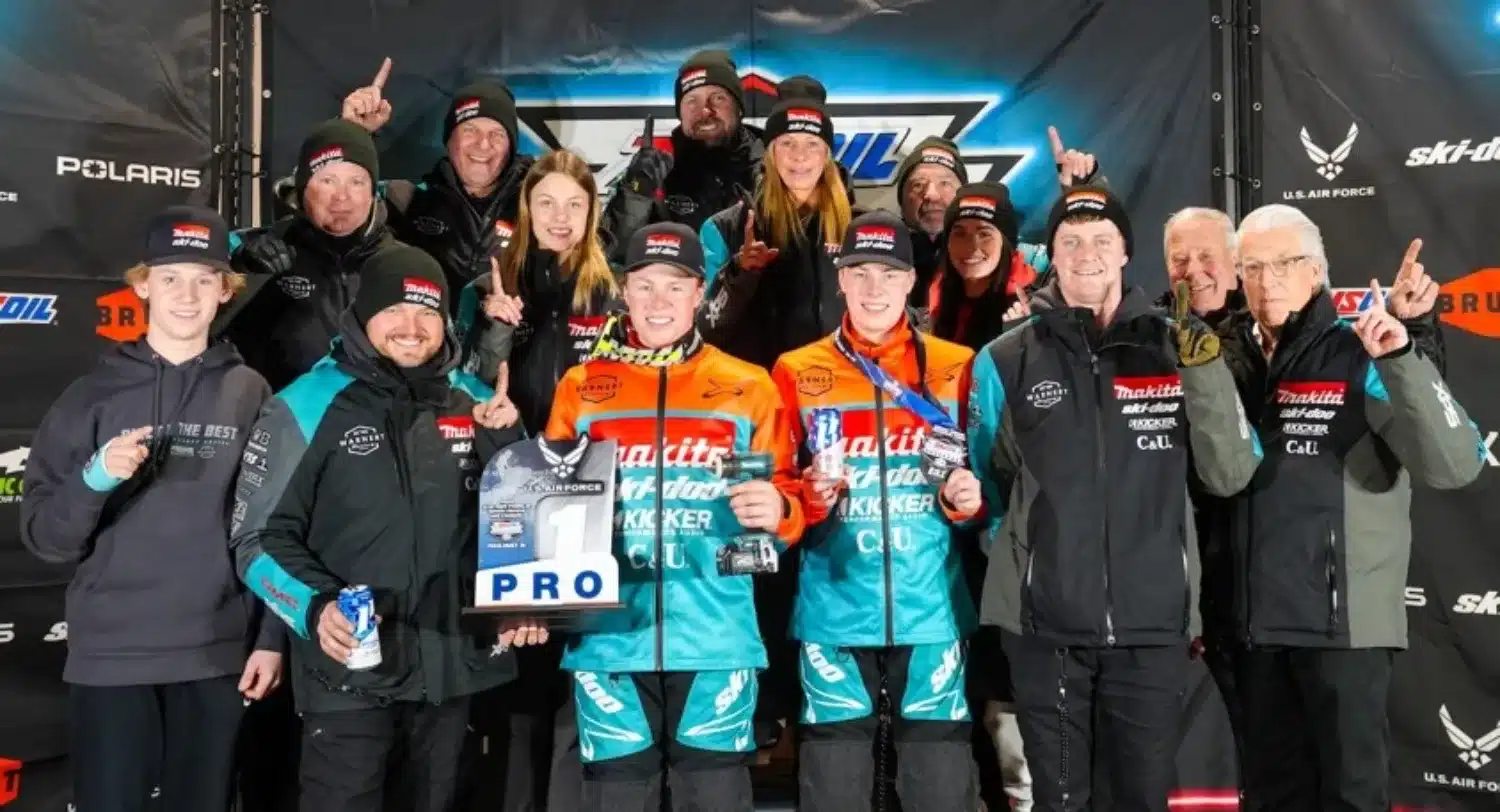 It was a family celebration for the Lebels and Warnert Racing