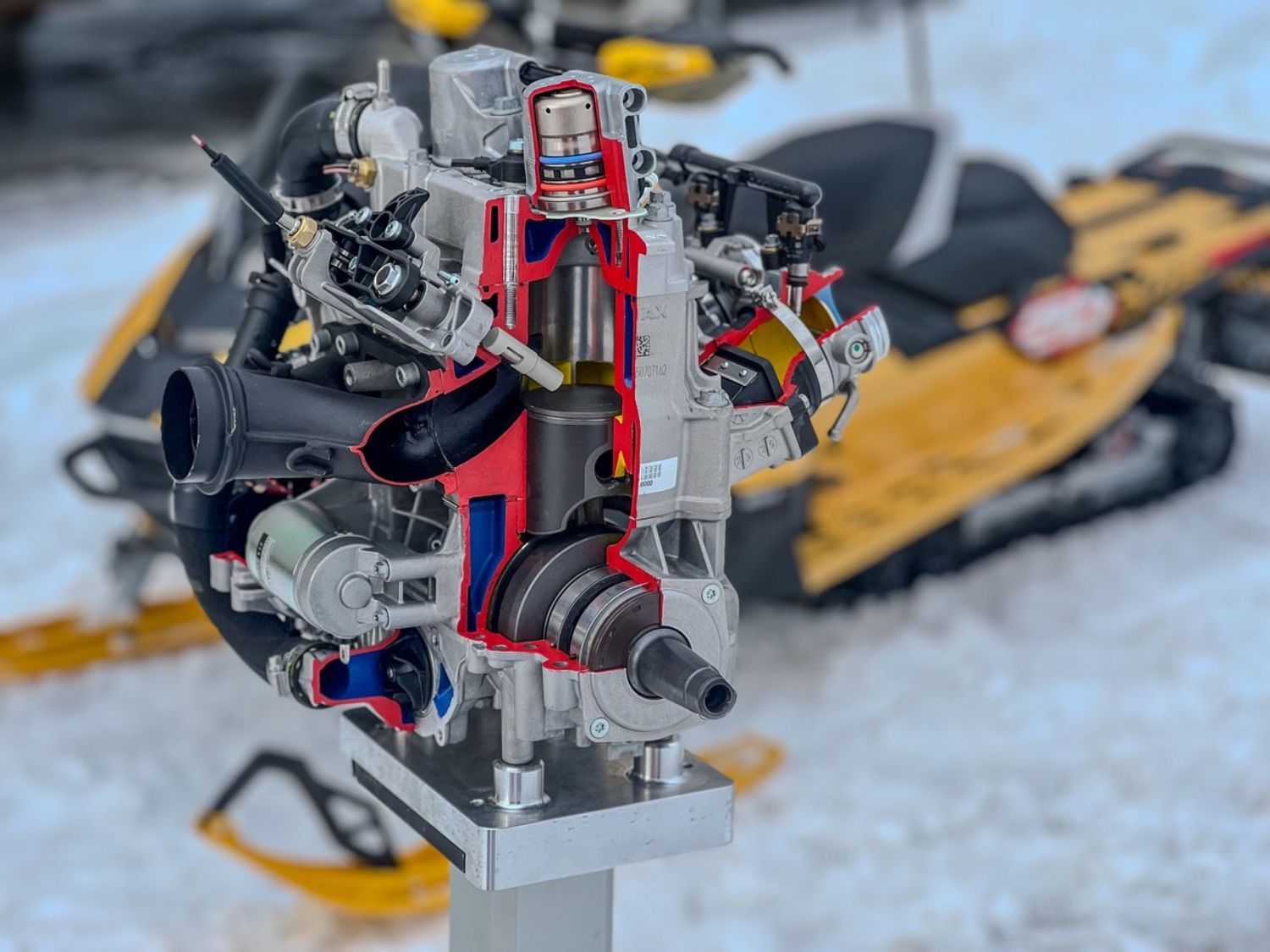 Moteur 600RR en coupe